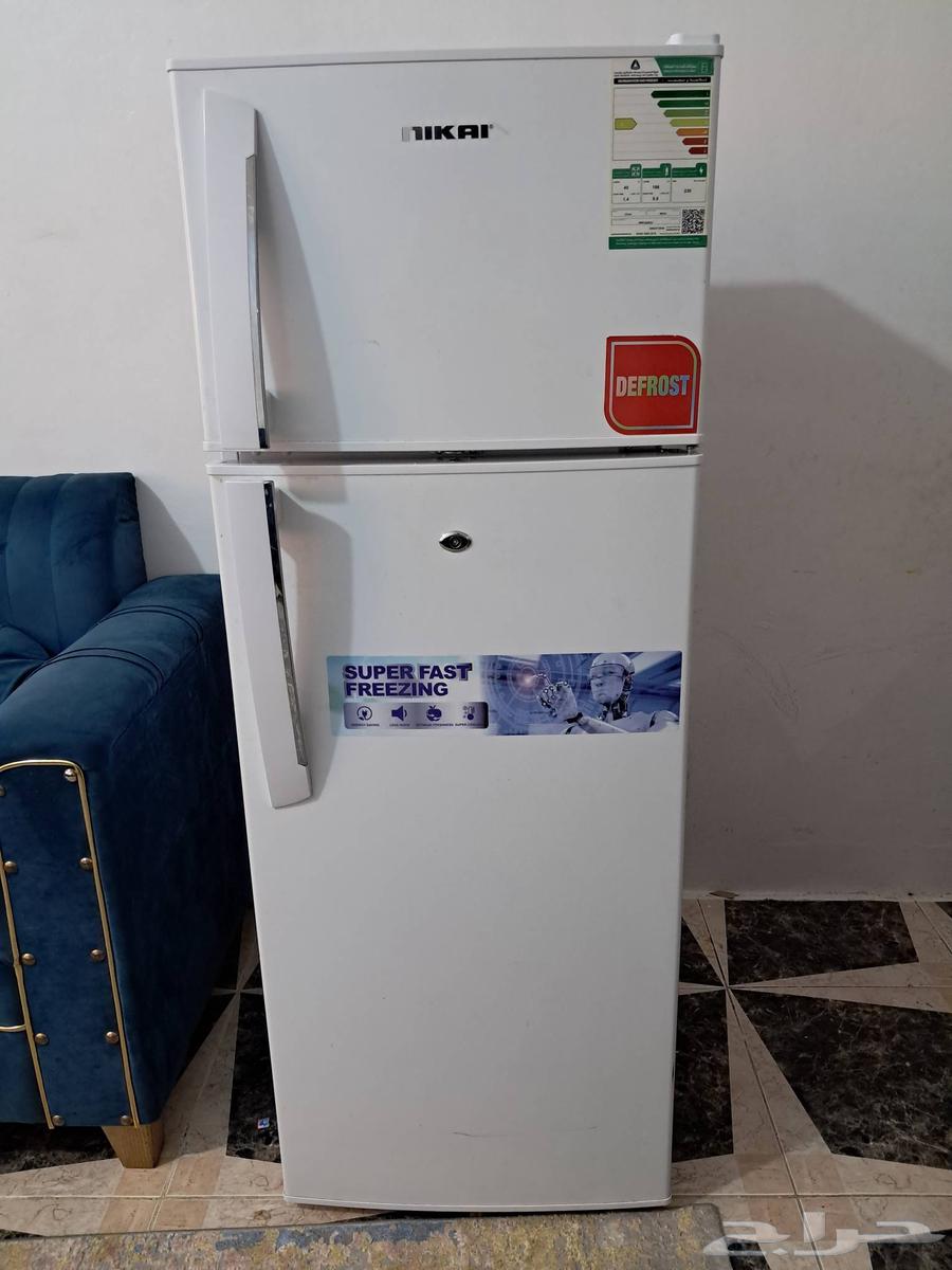 ثلاجة نيكاي جديدة ونظيفه جدا64554286729218110
