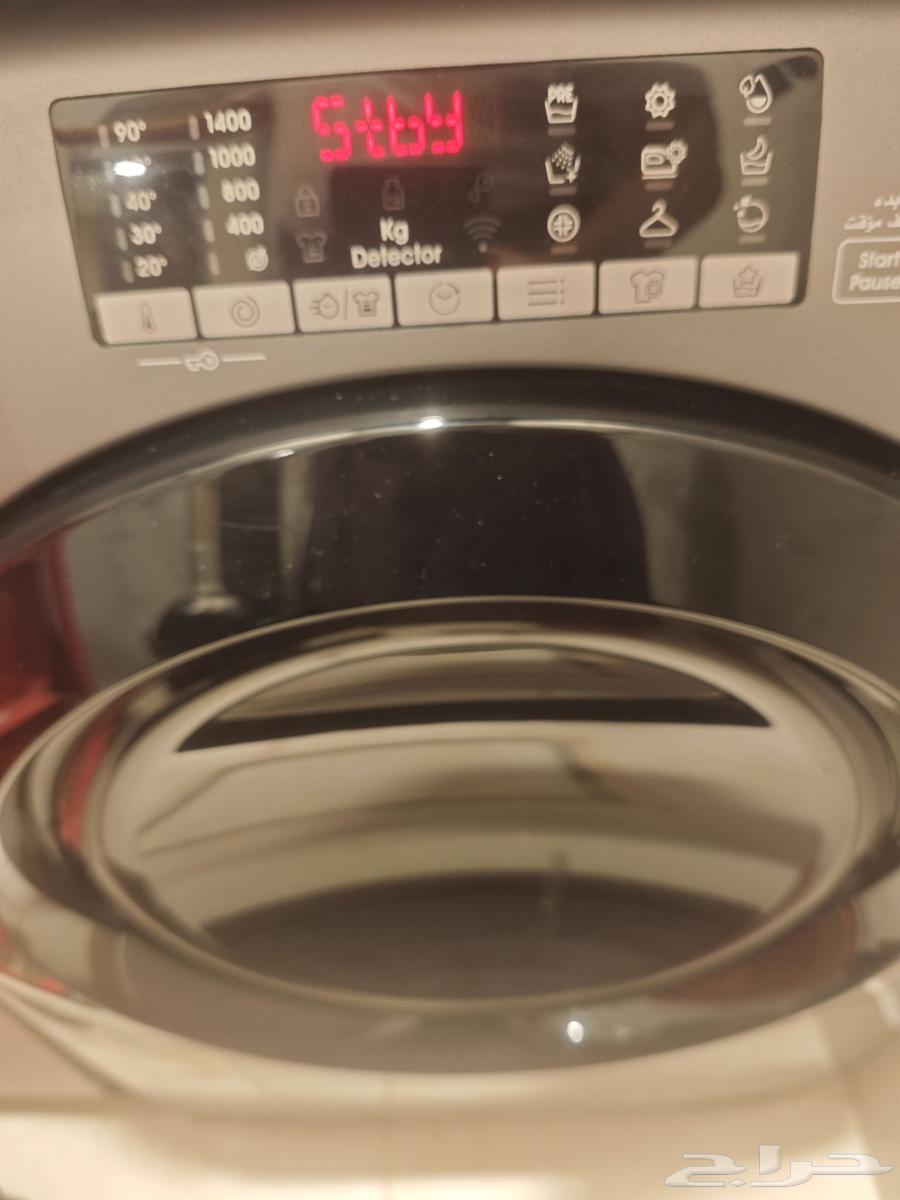 غسالة مع نشافة شبه جديدة للبيع64557516784898110
