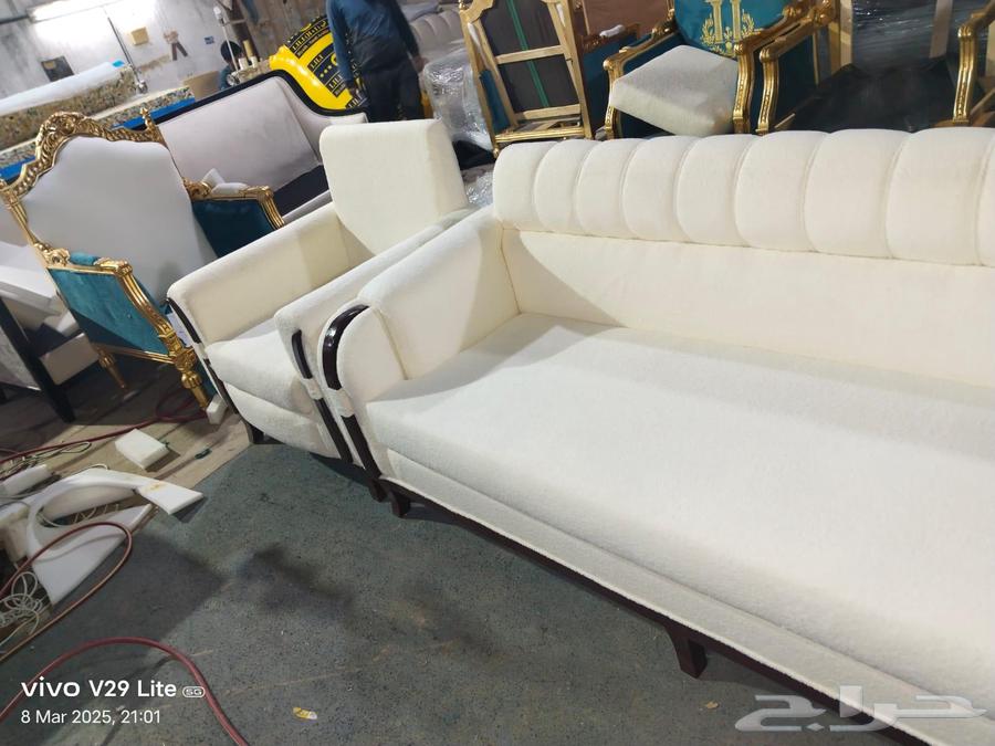 كنب اوستار او مساند او تنجيد او جديد كله64556455599233111