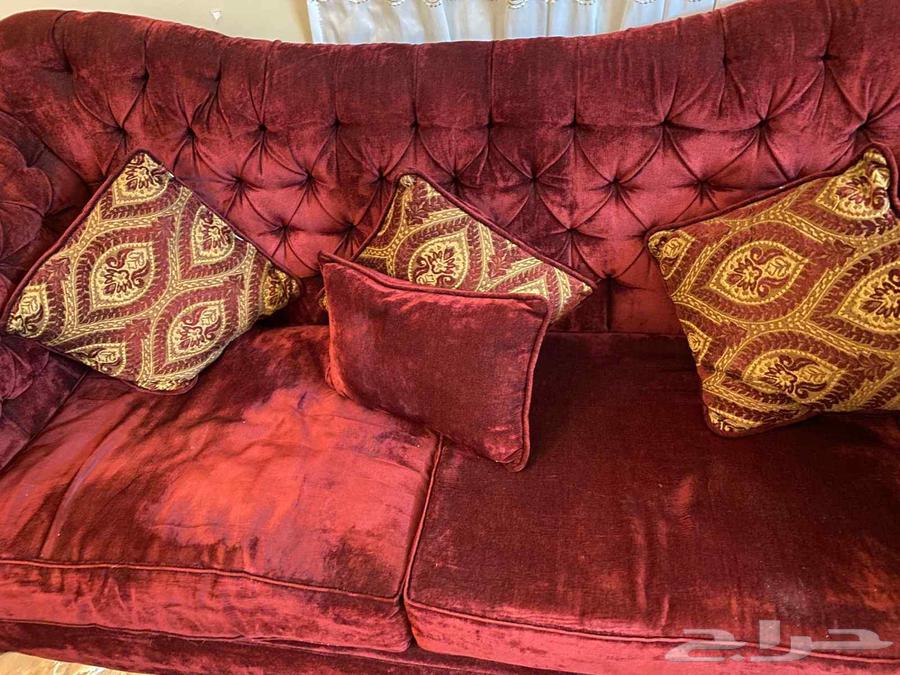 للبيع كنب فاخر مخملي64553851481091111