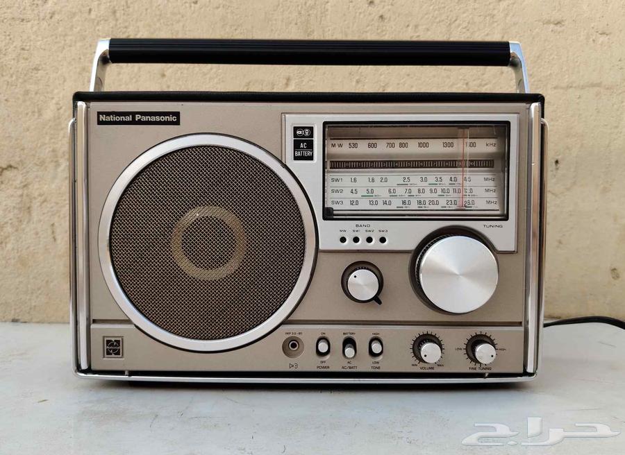 راديو ناشيونال باناسيونيك قديم بحالة ممتازة أخو الجديد64554970059777110
