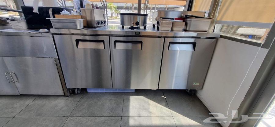 ثلاجة تبريد ستيل اندر كاونتر 3 أبواب معدات مطاعم ومقاهي64555305374209110