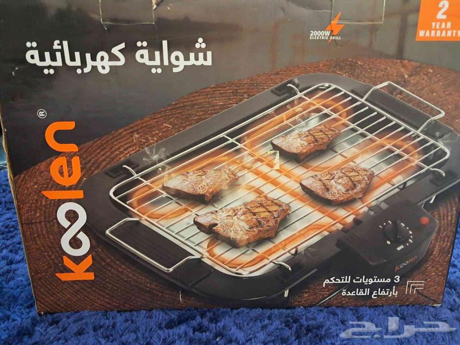 شواية كهربائيه و آلة تحضير قهوه64556860844417110