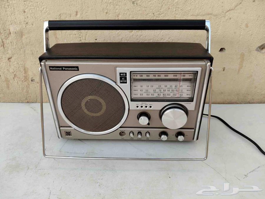 راديو ناشيونال باناسيونيك قديم بحالة ممتازة أخو الجديد64554970059777111