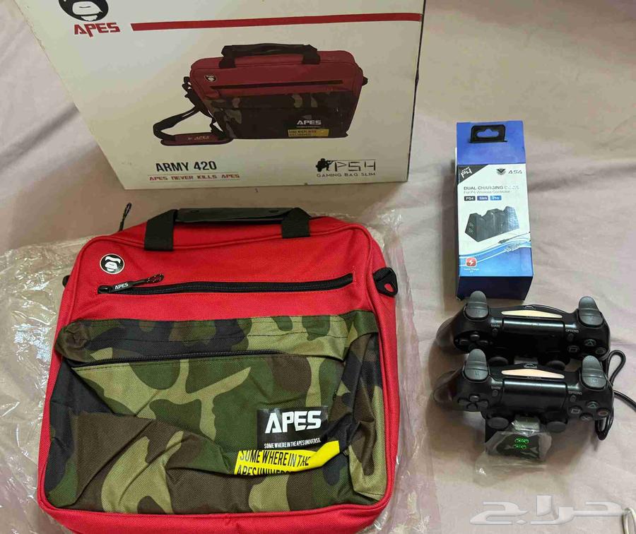 بلايستيشن 4 عليه 150 لعبة مع هدايا اليوم الوطني64557140998274111