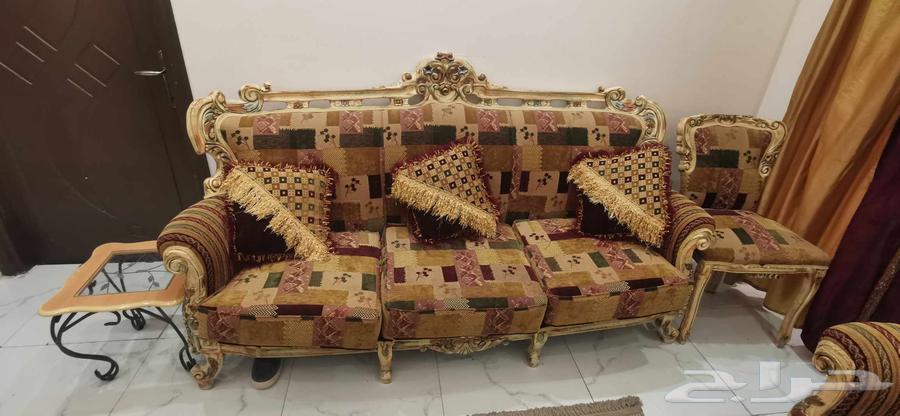 Sitting set, two air conditioners, a washing machine, and a refrigerator64557217849730110