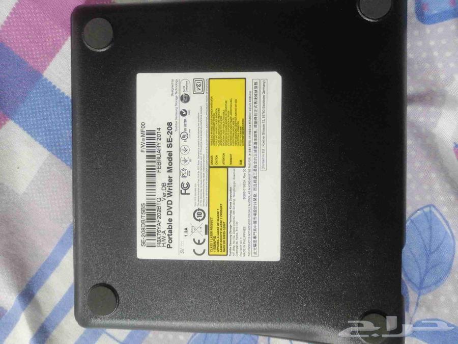 جهاز نسخ أقراص DVD محمول من سامسونج  طراز SE-208   بحالة مم64559659633666112