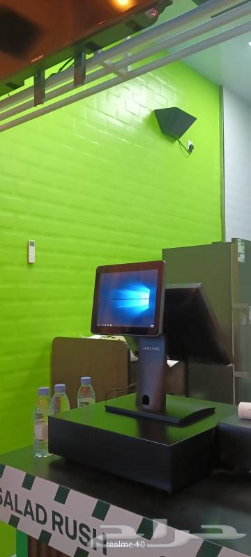 كاشير جديد كاشير مطعم كافي حلاق قرطاسيه جهاز كاشير برنامج مح64556916943617110