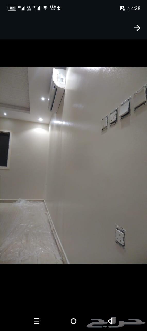 معلم دهانات وديكورات ارياض داخليه وخارجيه تصحيح جدران جميع ا64212036341507114