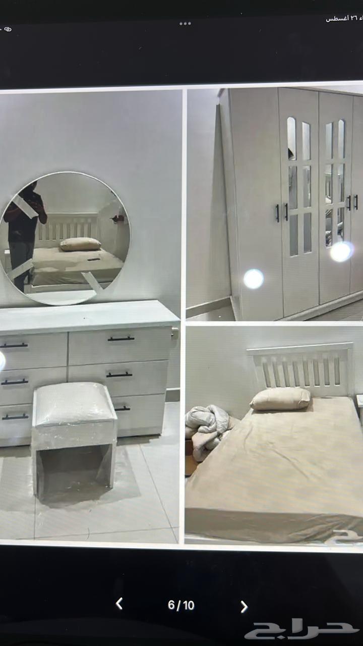 غرف نوم نفر ونص كامله مع التوصيل والتركيب جديد جاهز64561768509954110