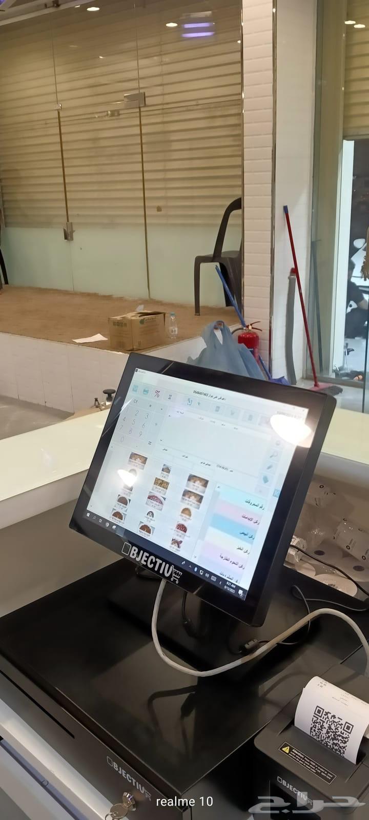 جهاز كاشير جديد ضمان سنتين للبيع64556342569346110