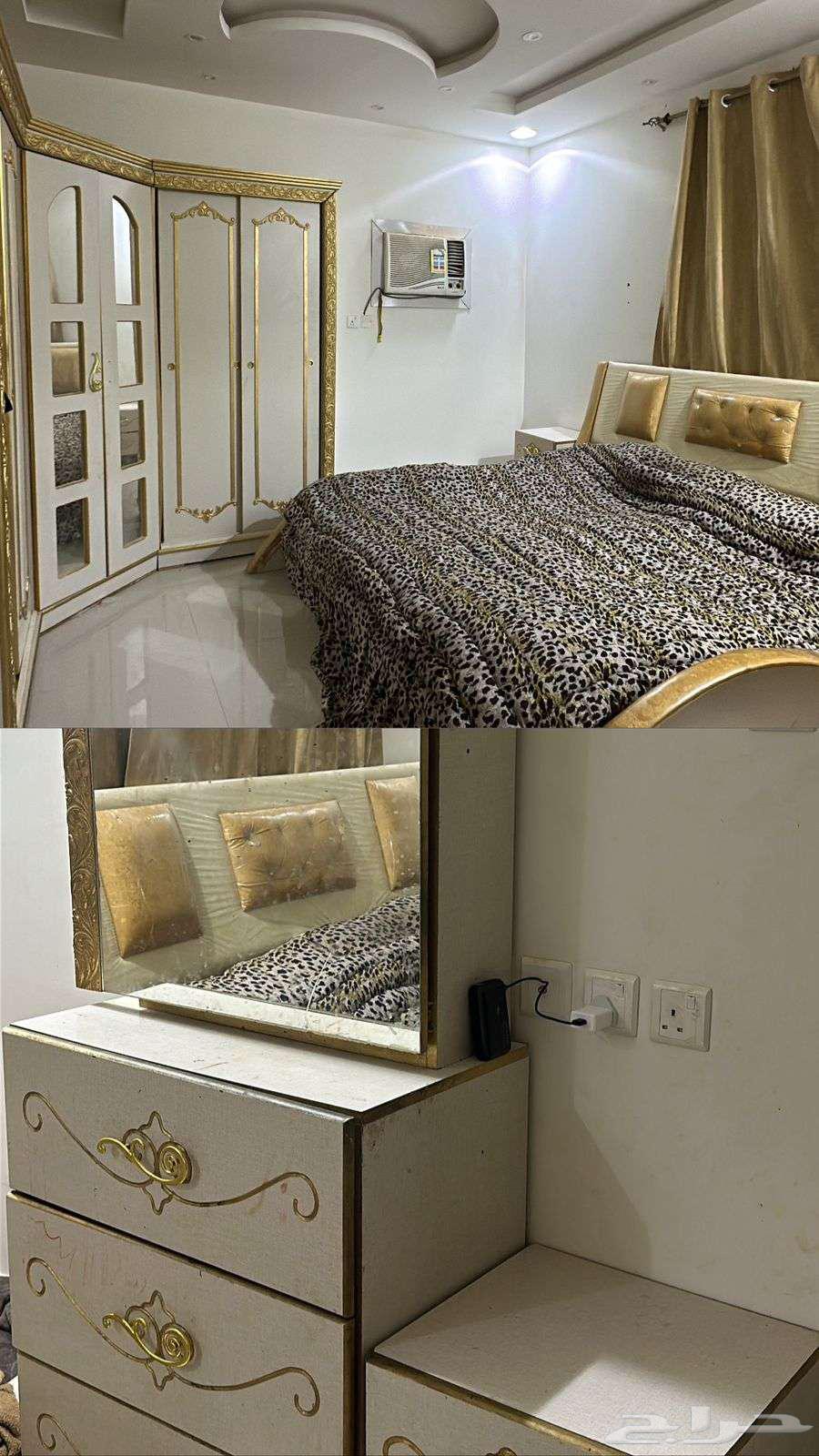 غرفة نوم ومجلس ارضي ومجلس كنب اثاث نظيف للبيع64560670419970110