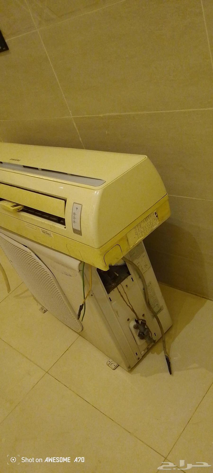 Samsung 18 unit split air conditioner number. Price 750 compressor damaged64559967578499112