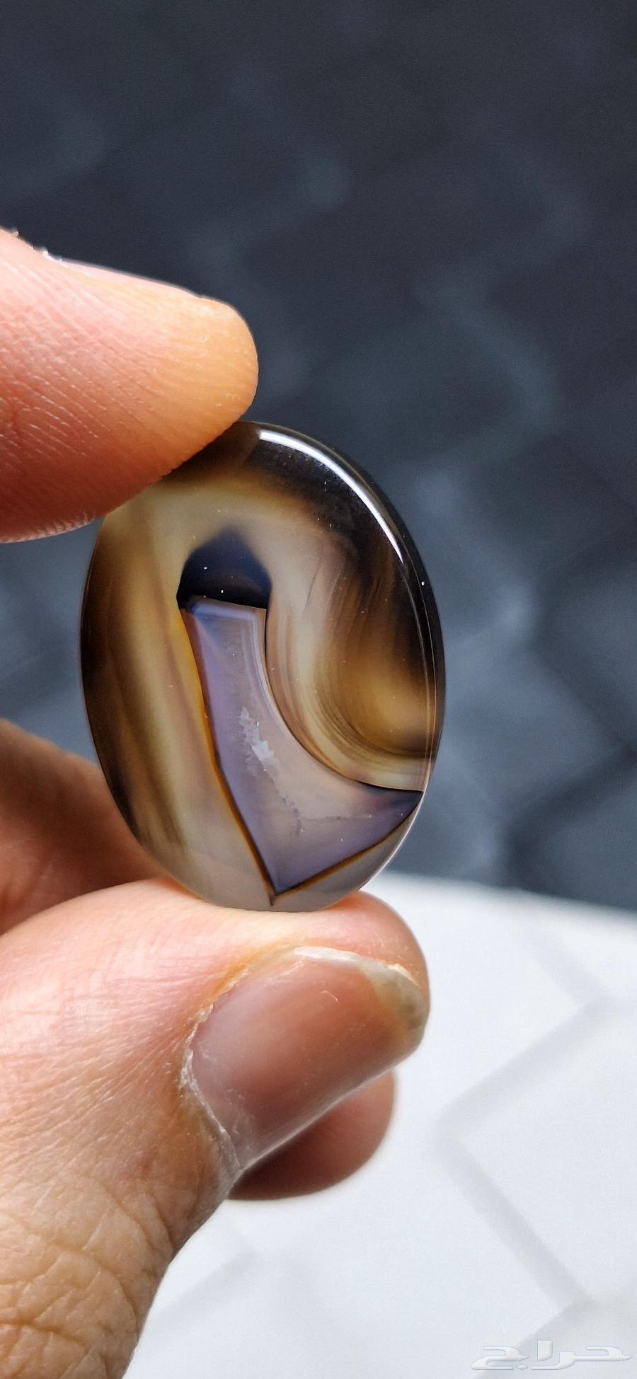 عقيق يماني طبيعي64556706964353112