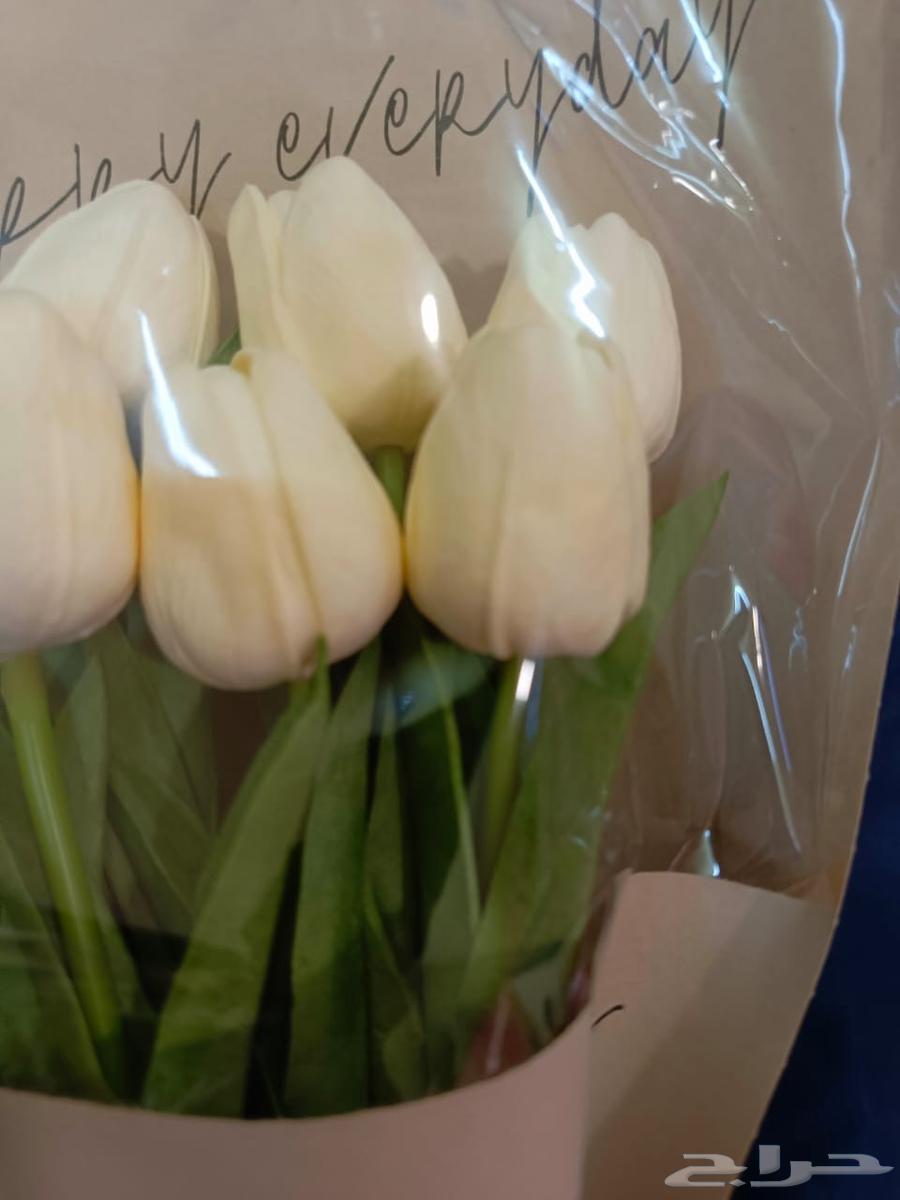 باقة ورد توليب صناعي شكله طبيعي جدا64545785906433112