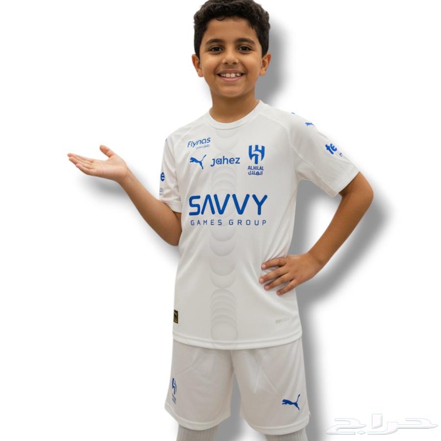 طقم الهلال اطفال والادي الجديد 2026 لون ابيض64570627780355110