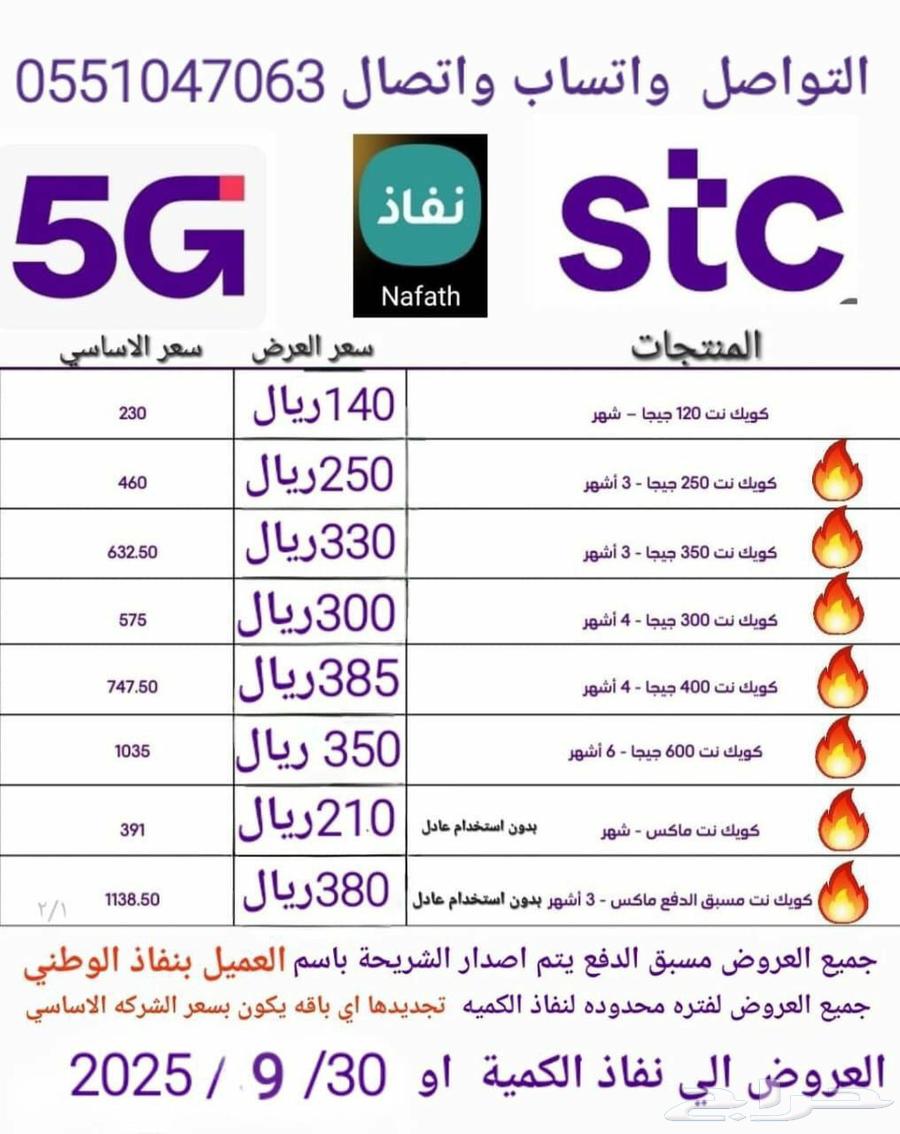 Valid 90 days open 3 months stc or Zain internet only 5G64564296282626110