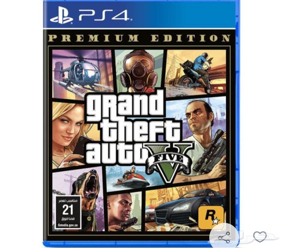 شريط قراند 5 جديد استخدام مره واحده. او البدل بشربط 4 جد64567835841282110