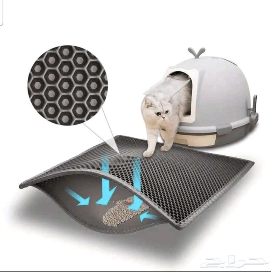 قطعة واحدة سجادة للحيوانات الأليفة  سجادة الصندوق الرملي64564768383747111