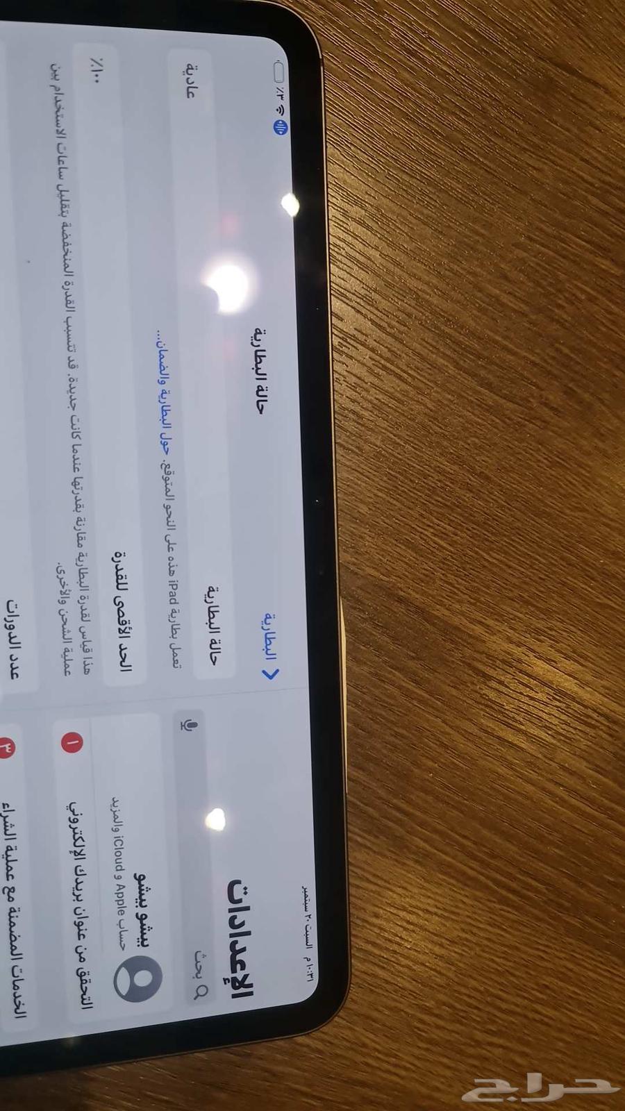 ايباد m4 الجديد الذاكره 256 مستخدم عشرين يوم فقط اللبيع لظرو64569903022978111