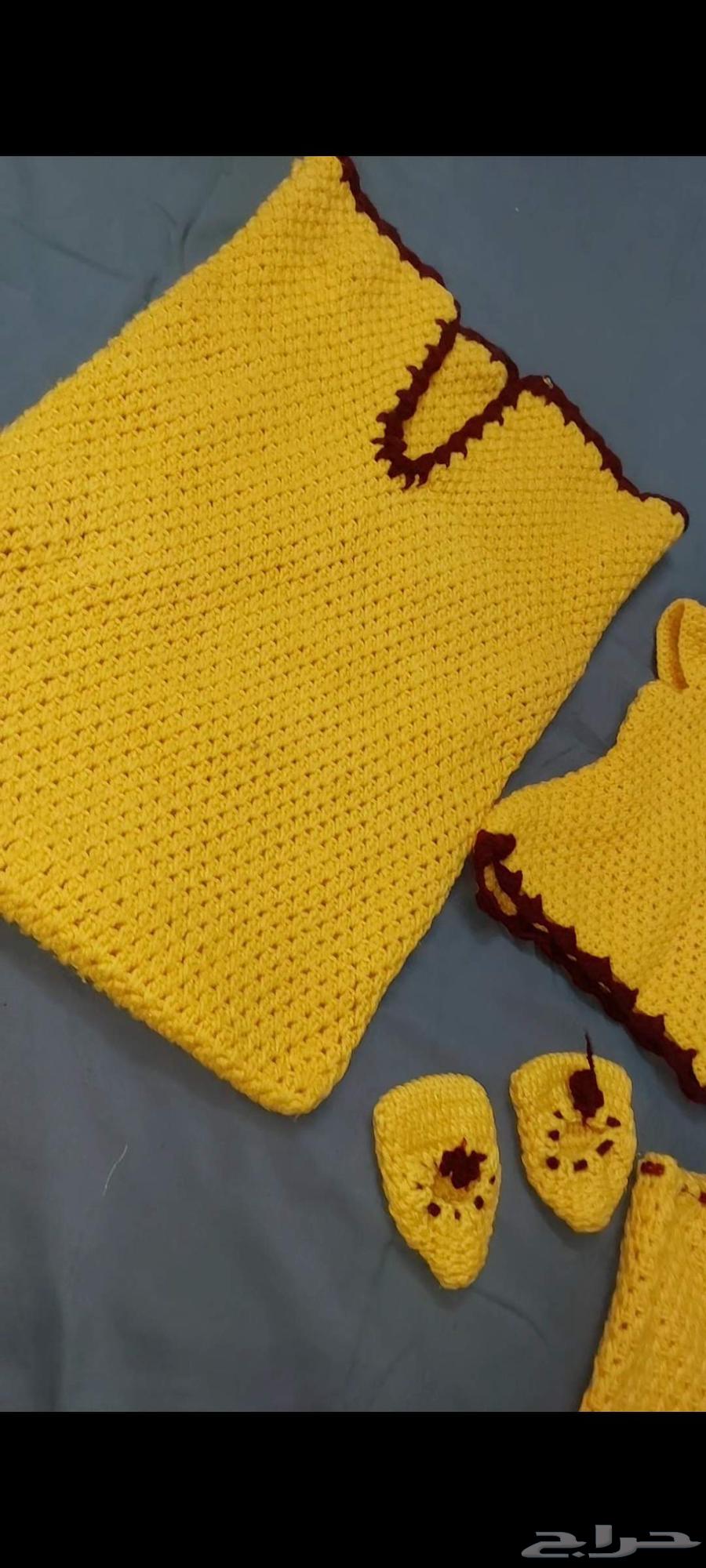 كروشيه لجلسة التصوير للأطفال للجنسين مستعمل نظيف ب 70 ريال64564420958083110