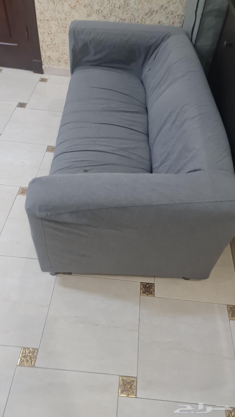 كنب ايكيا مستعمل للبيع بقيمة 250 ريال64565814756609110