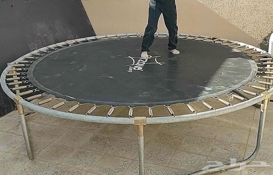 نطيطة ترامبولين - 12 قدم للبيع على السوم والصامل ما نختلف مع64567530989186114