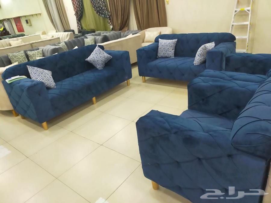 كنب جديد جاهز للبيع مع التوصيل بالرياض64563480552323110