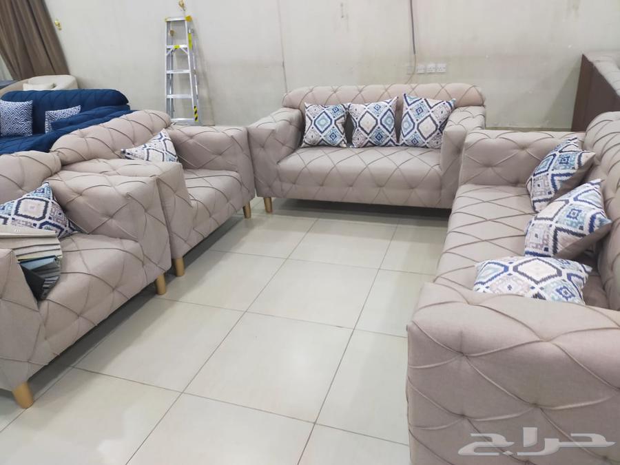 كنب جديد جاهز للبيع مع التوصيل بالرياض64563480552323111