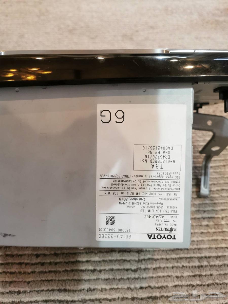 شاشة كامري شد بلد تويوتا للبيع64568770235266114