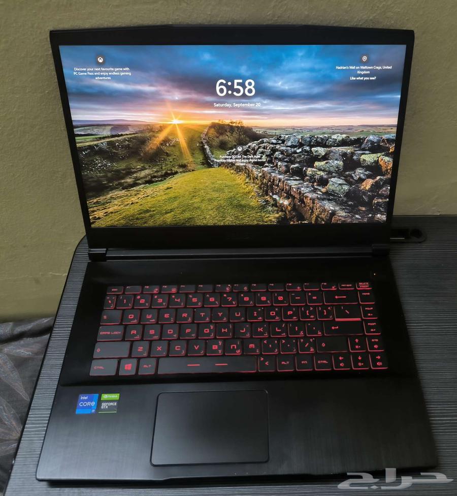 للبيع لابتوب جيمنج msi cor i7 gen 1164562950807937111