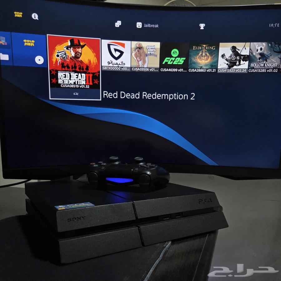 سوني 4 مهكر - مع العاب معربه64569848726531110