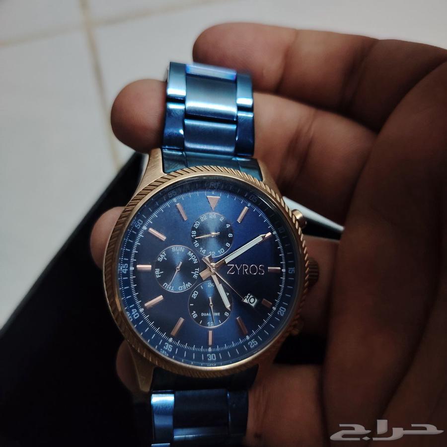 ساعة زايروس جديده وعقيق يماني وخاتم بنقش السيفين والنخله64564991583107112