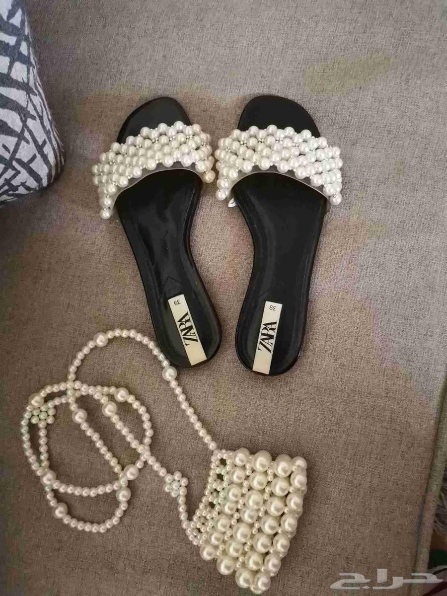 صندل Zara مع شنطتو للبيع64567018327170110