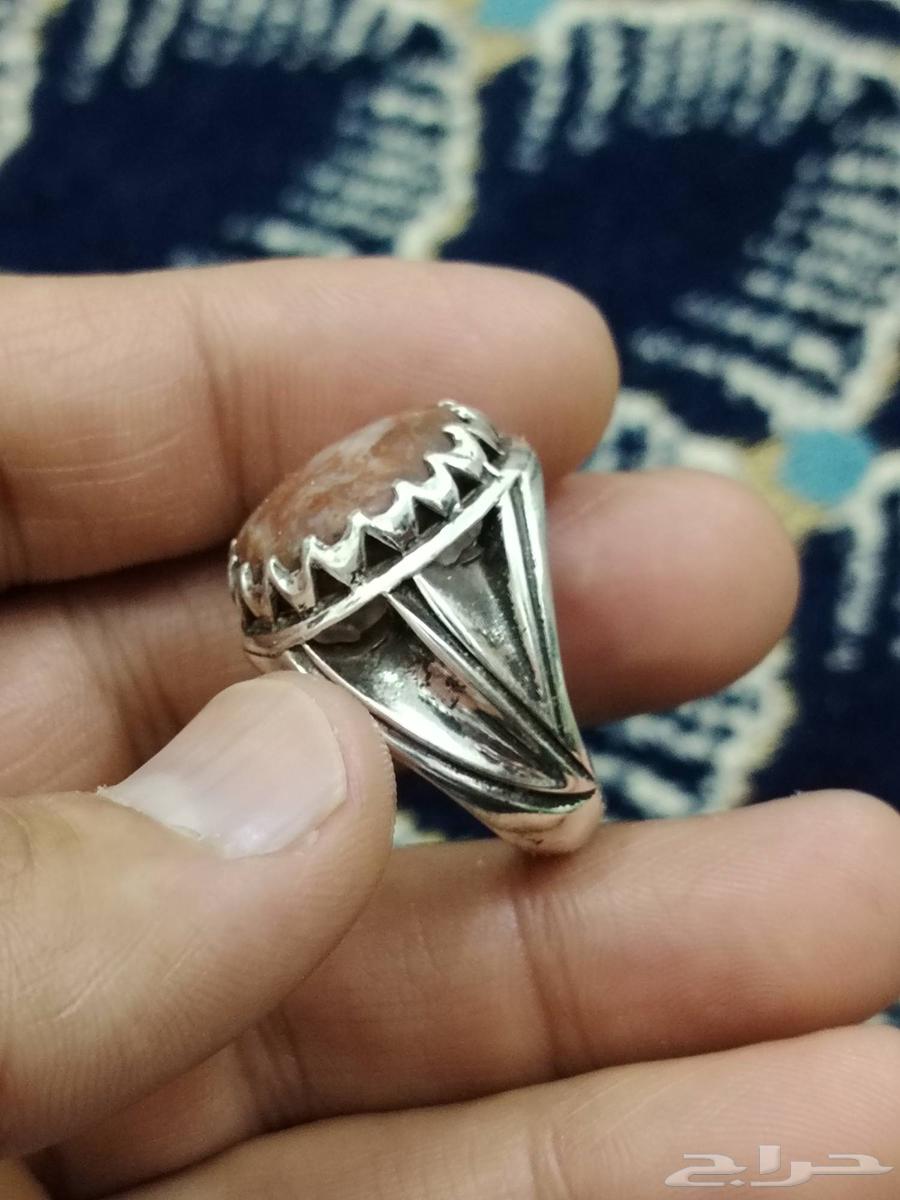 خاتم فضه بحجر العقيق64566865685762112
