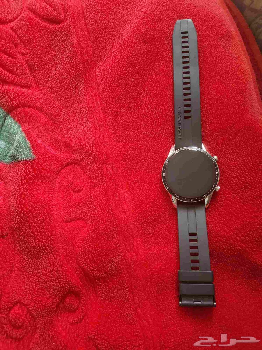 ساعه هواوي GT2 نظيفه جدا معها الجراب البني الاصلي64565828575233110