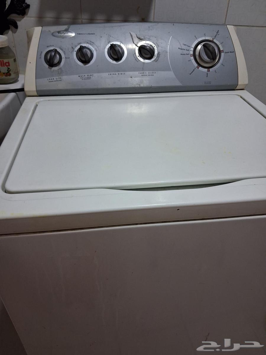 Whirlpool automatic washing machine, used, clean, 1000 SAR64563252593282111