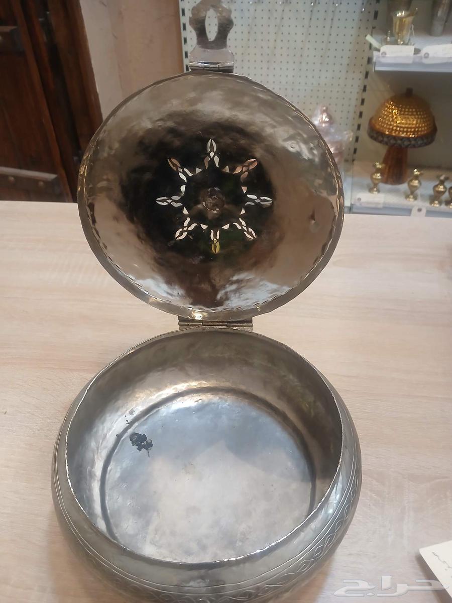 علبه نحاس إسلامية مطليه فضه وكتابات64571203394690110
