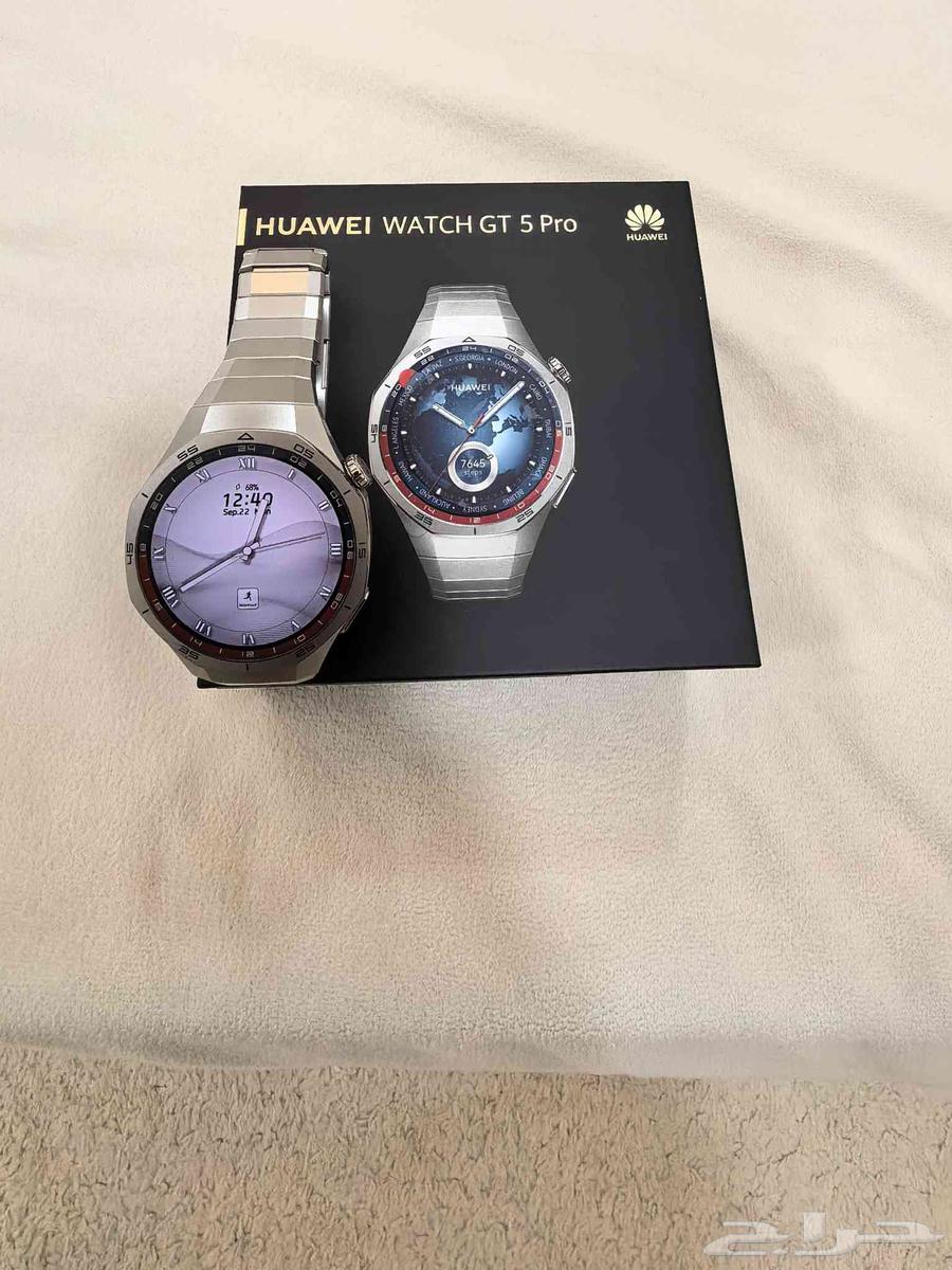 ساعة هواوي جي تي 5 برو64562908982403111