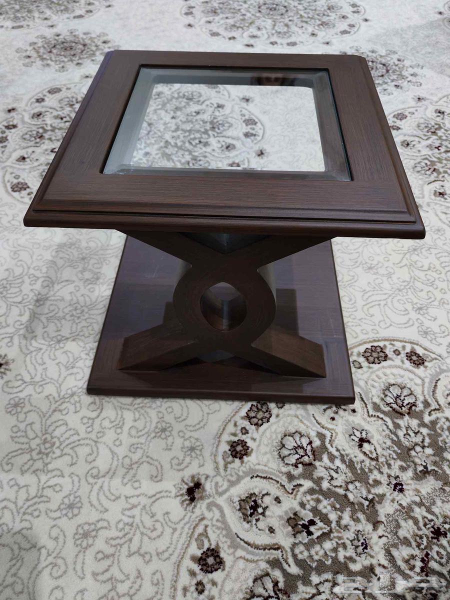 طاولات خدمة 6 فقط جديده وتفصيل خشب64568209678594110