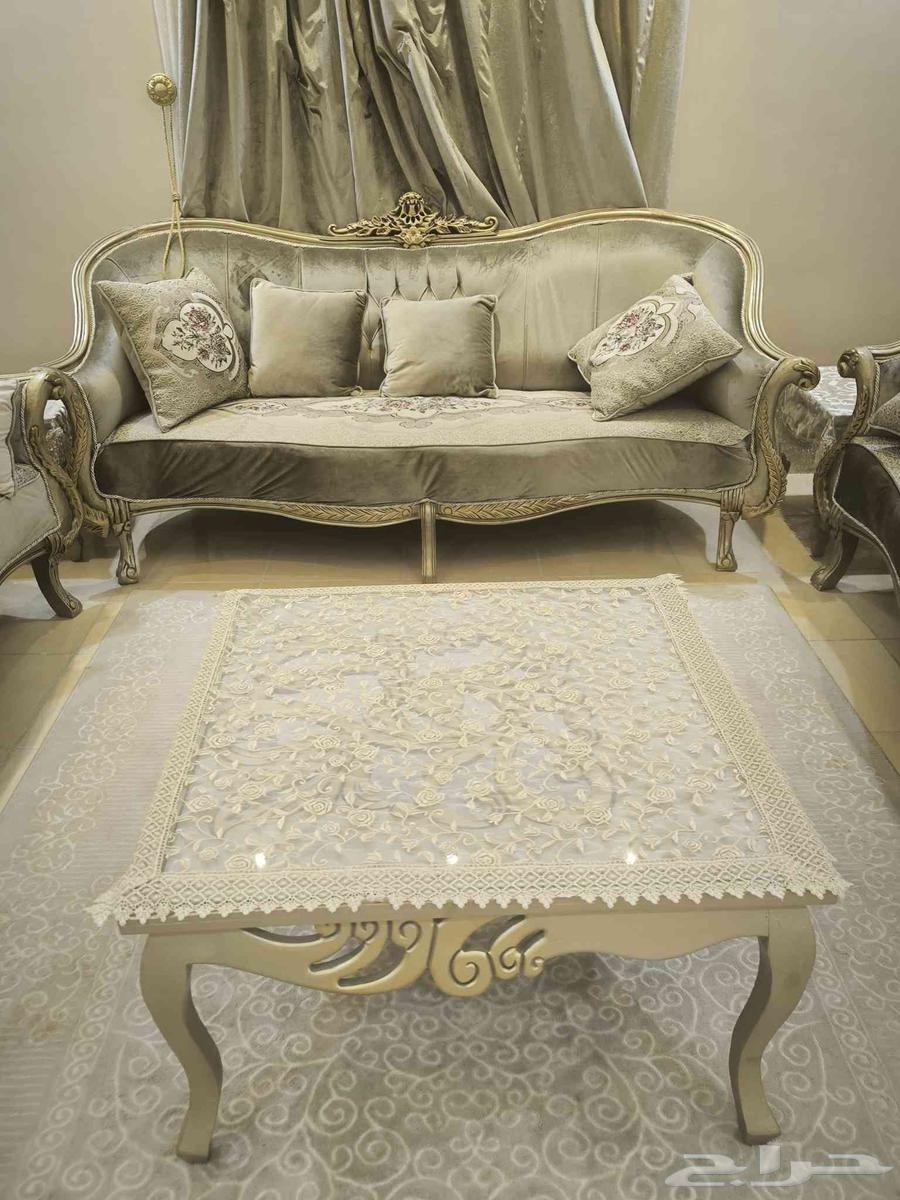 كنب خشب زان 11 شخص بحالة ممتازة64563563833731111