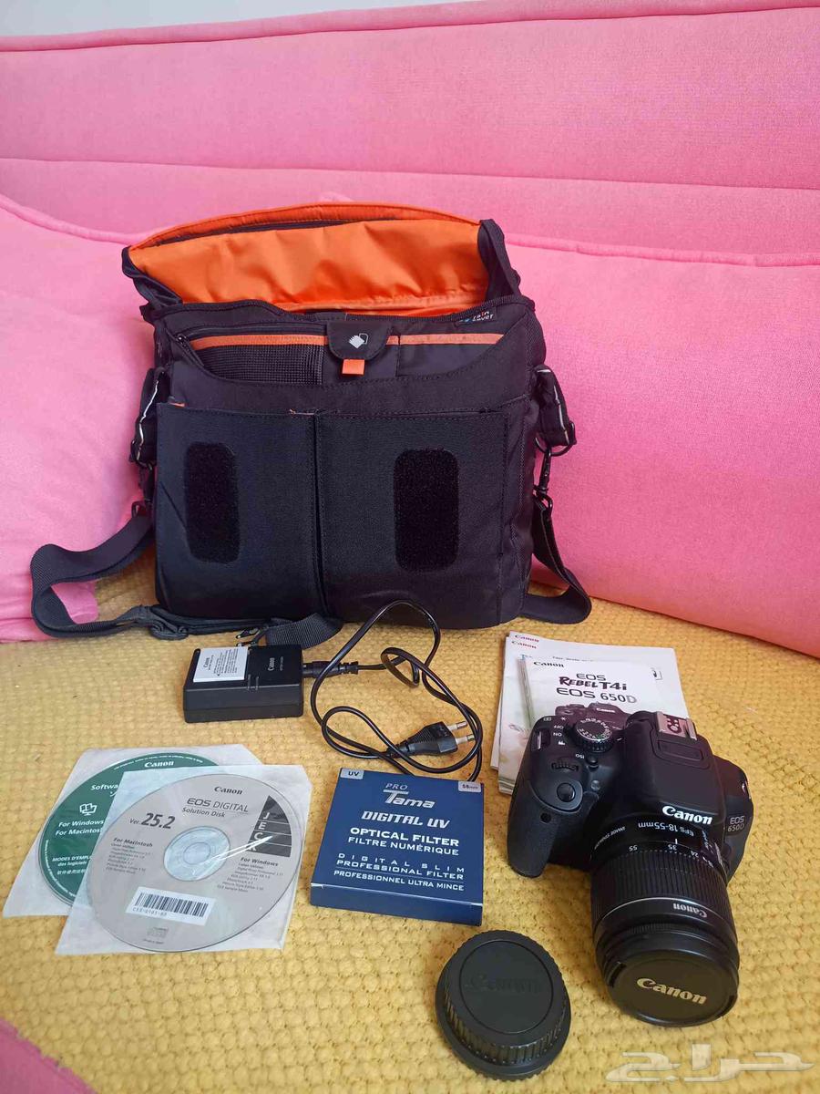 كاميرا كانون EOS 650D64568168604547111