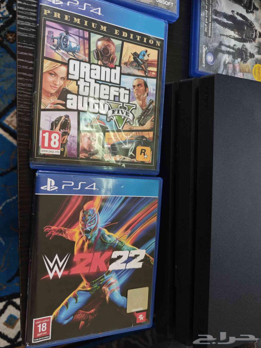 سوني 4برو شبه جديد64565744545793114