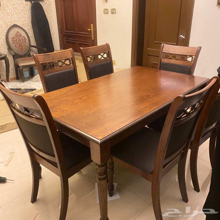 طاولات طعام خشب ماليزي تركي صيني جديد بالكرتون64562824741122110
