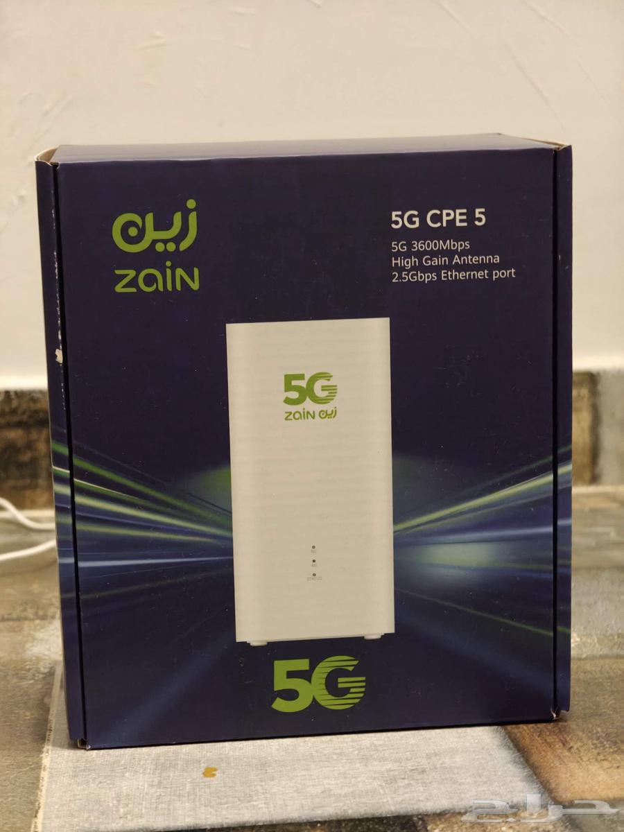 Zain 5g CPE 5 Router64564074379266111