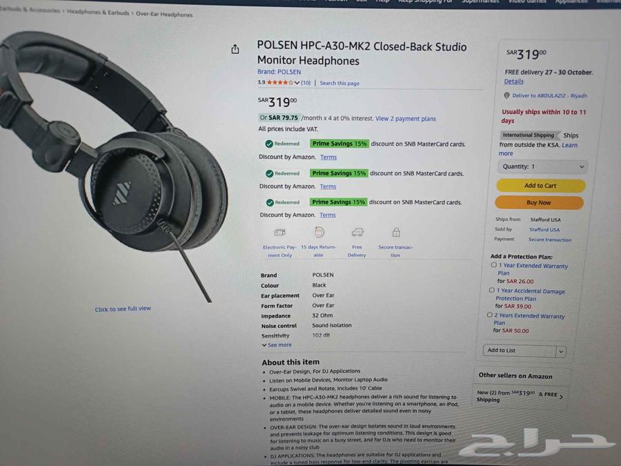 Polsen HPC-A30-MK2 Headphones64566893776257111