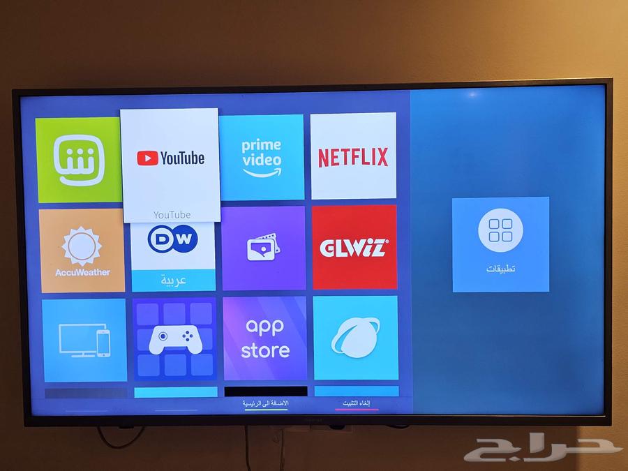 شاشه تلفاز اسمارت Hisesne بيع مستعجل64570490026754110