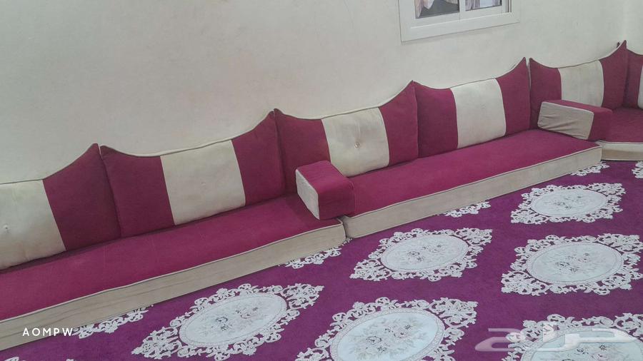 مجلس مستعمل للبيع نظيف مستعجل 250 ريال سبب البيع السفر64563391861249111