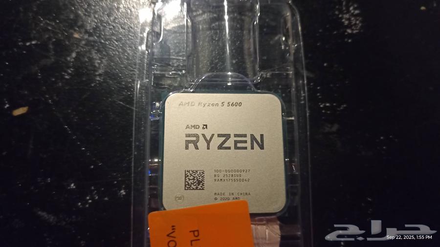 RYZEN 5600 جديد مغلف غير مستعمل64566479424899111