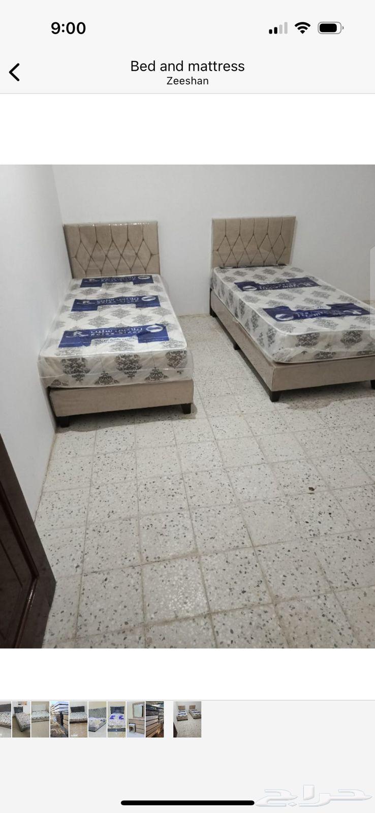 سرير ومرتبة جديدة مع التوصيل64562852731139111